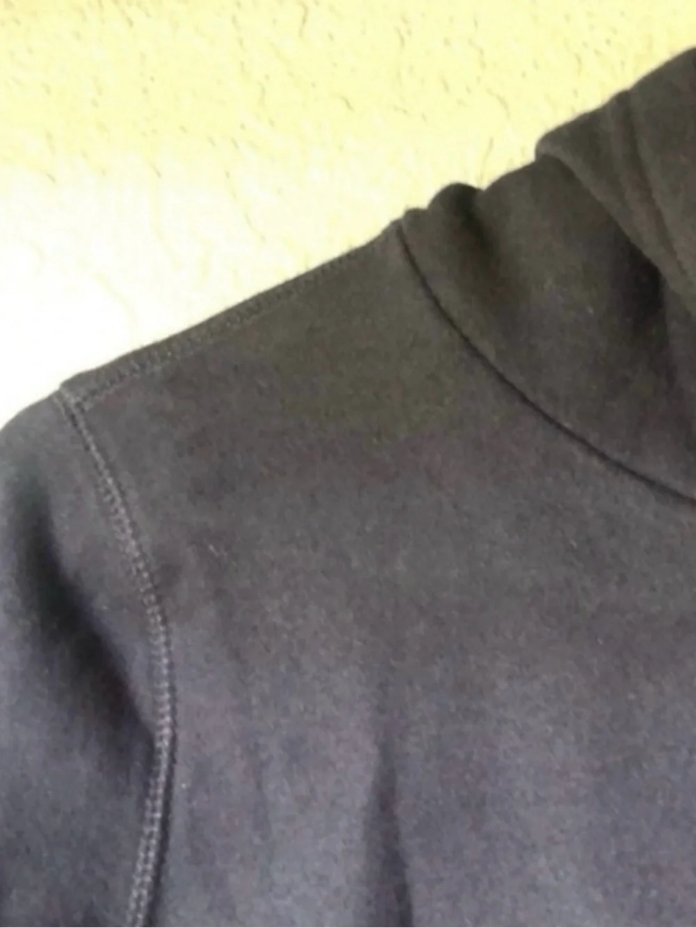 New Tek Gear Hoodie Boys Soft Fleece Black Pull Over Hoodie Top Casual Boys Sz S